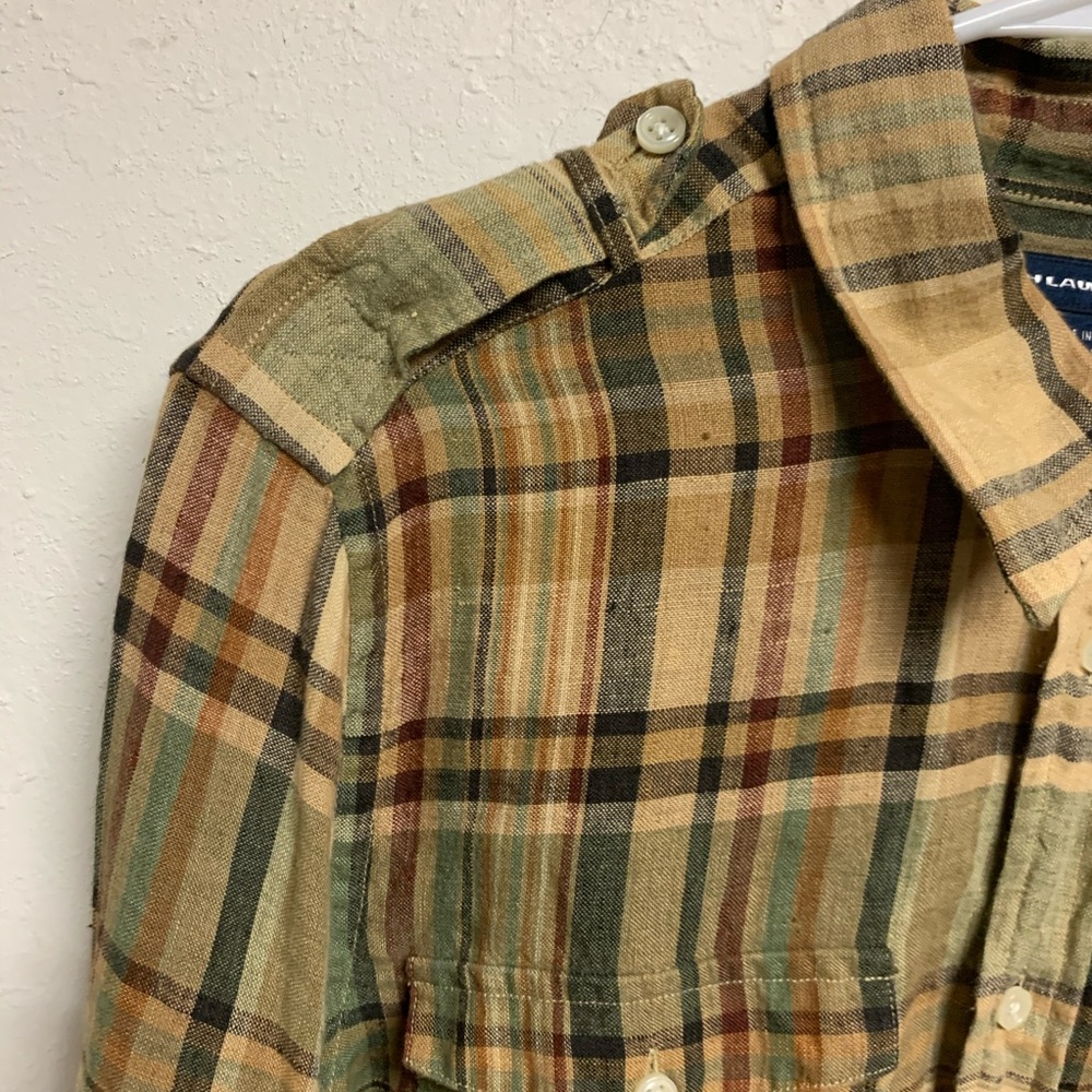 Ralph Lauren vintage long sleeve button down sz 14